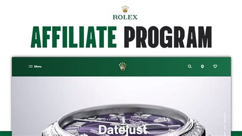 rolex affiliate program free|watch affiliate programs 2024.